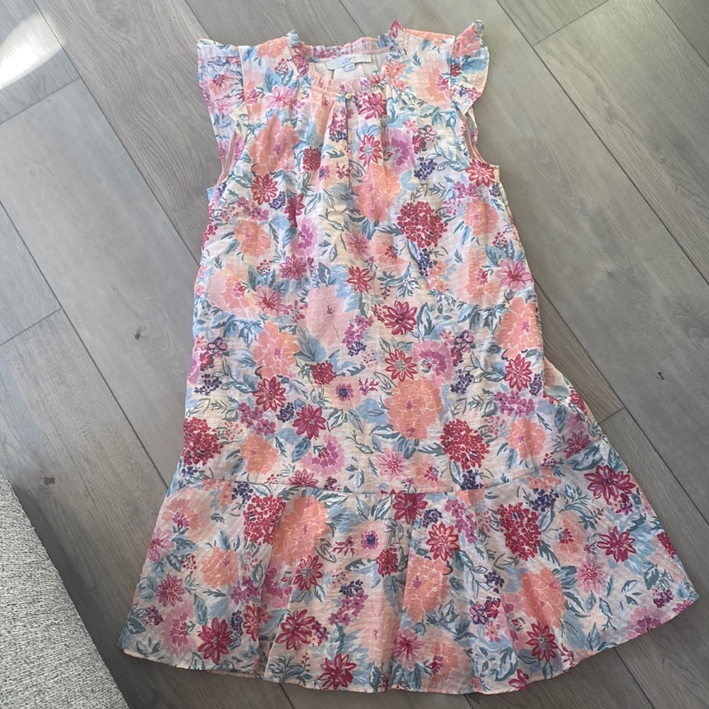 Floral dress from Loft